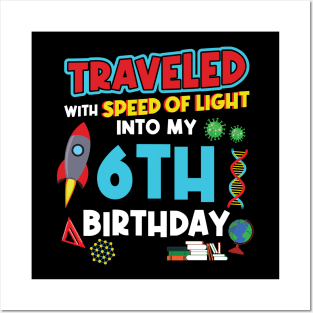6. Birthday - Science Birthday Posters and Art